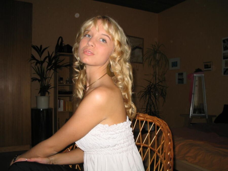 Free porn pics of Cute blonde Russian teen 19 of 50 pics