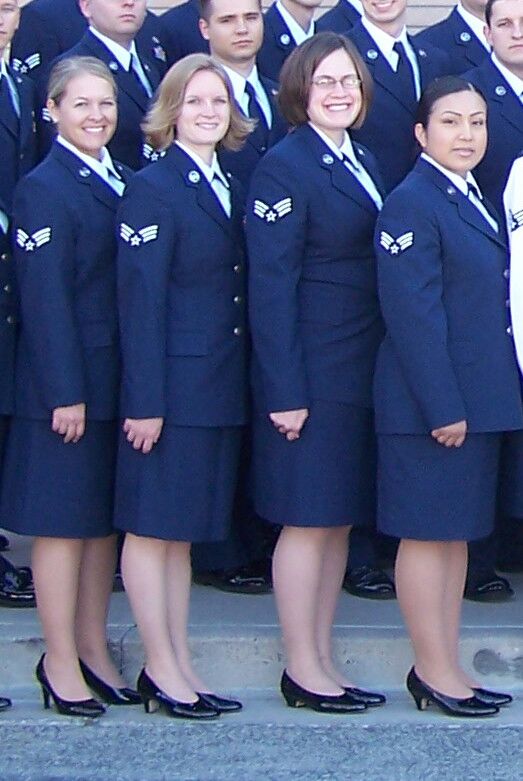 Free porn pics of Women in Uniform USAF 10 of 50 pics