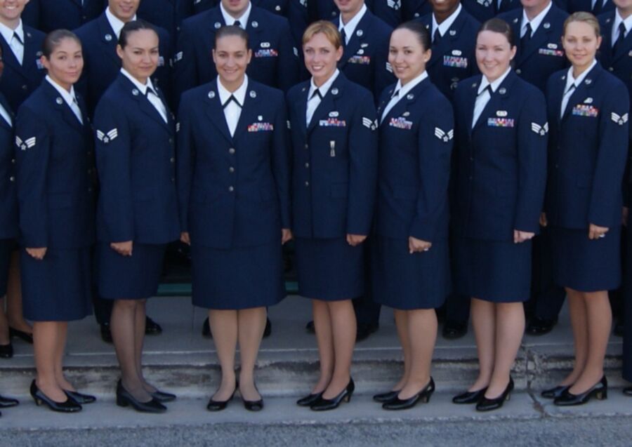 Free porn pics of Women in Uniform USAF 13 of 50 pics