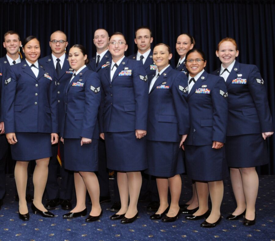 Free porn pics of Women in Uniform USAF 2 of 50 pics