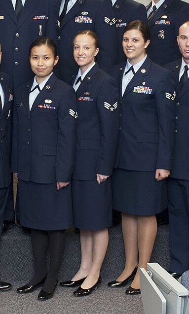 Free porn pics of Women in Uniform USAF 3 of 50 pics
