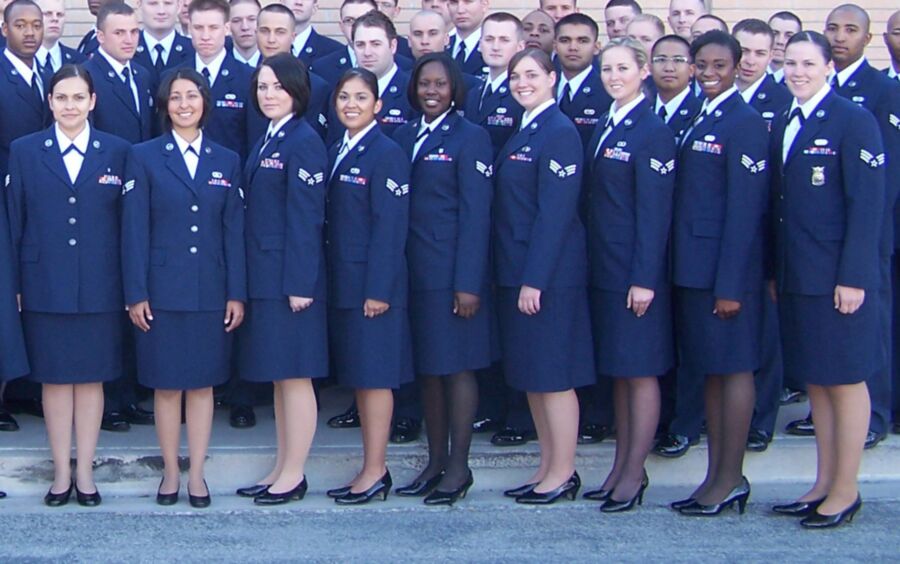 Free porn pics of Women in Uniform USAF 11 of 50 pics