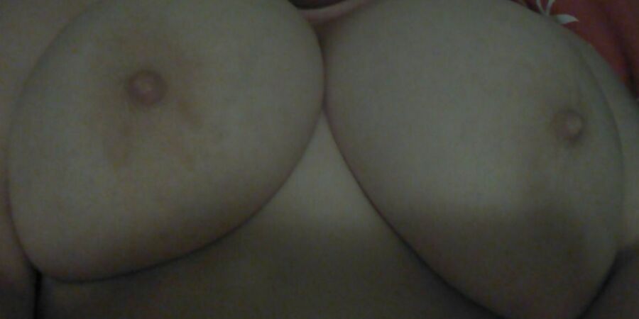 Free porn pics of Some quick selfies of my big tits  1 of 12 pics