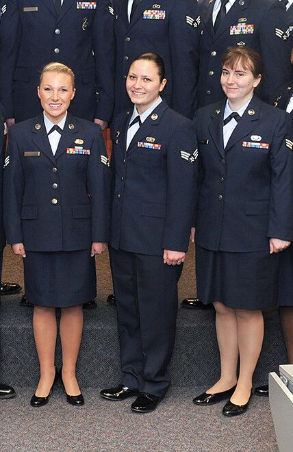 Free porn pics of Women in Uniform USAF 4 of 50 pics
