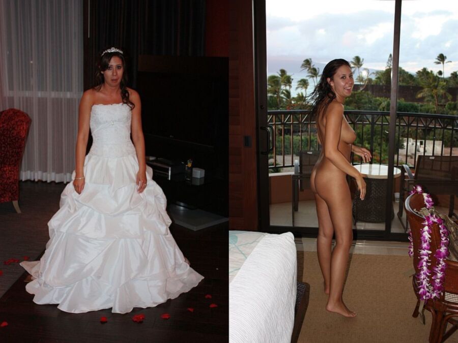 Free porn pics of Brides exposed 3 of 15 pics