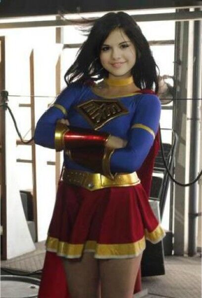 Free porn pics of Selena  Gomez as SUPERHEROINE SuperWoman  1 of 3 pics