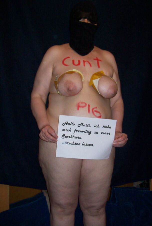 Free porn pics of My fat dumb german naively slave woman 14 of 39 pics