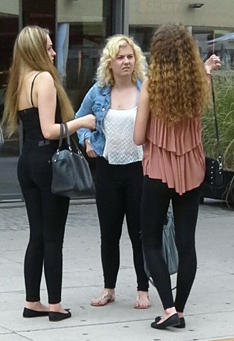 Free porn pics of Street Candids - Teens in tight Jeans and Leggings 10 of 10 pics