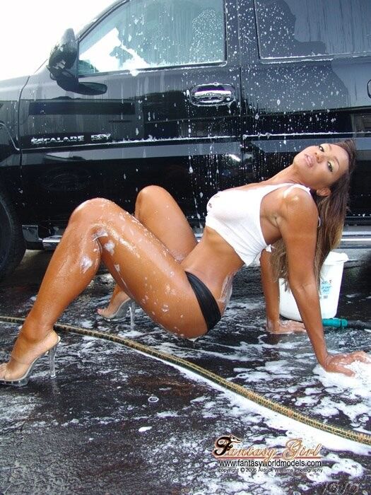 Free porn pics of Tiara Harris (classic car wash set) 18 of 29 pics