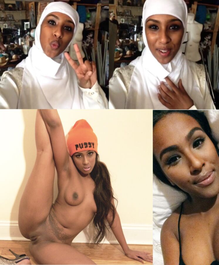 Free porn pics of Somali Muslim Slut from Canada 1 of 8 pics