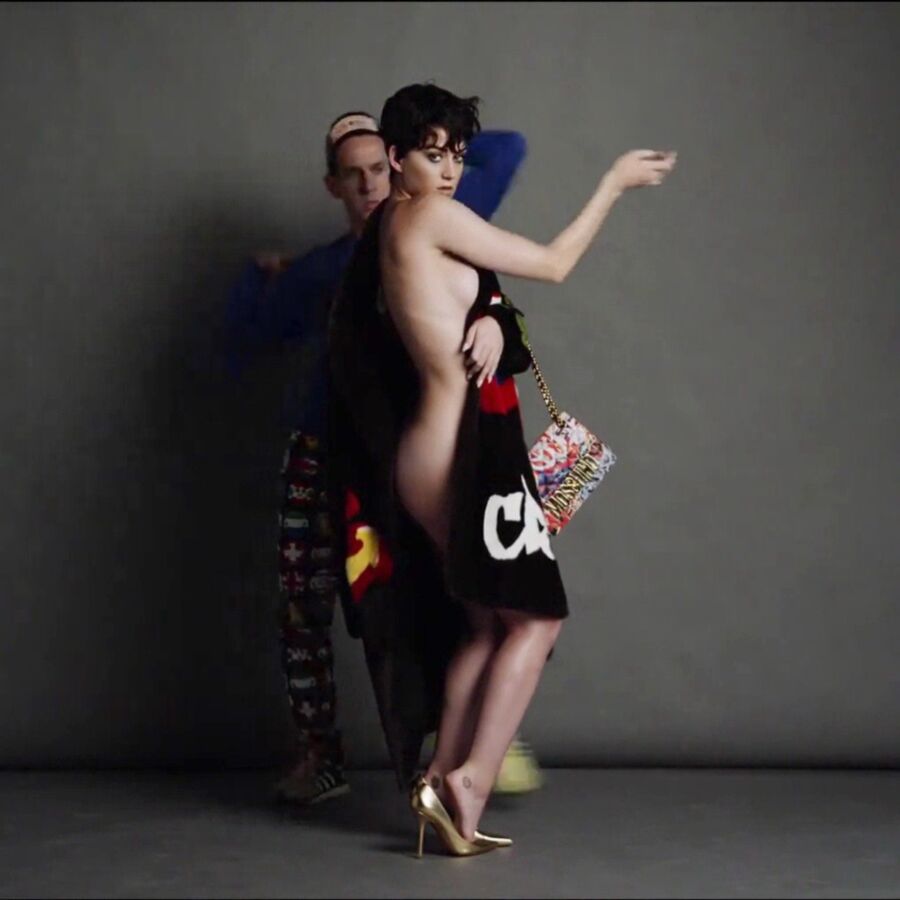 Free porn pics of Katy Perry - Sexy Short Video From Moschino Shoot 2 of 4 pics