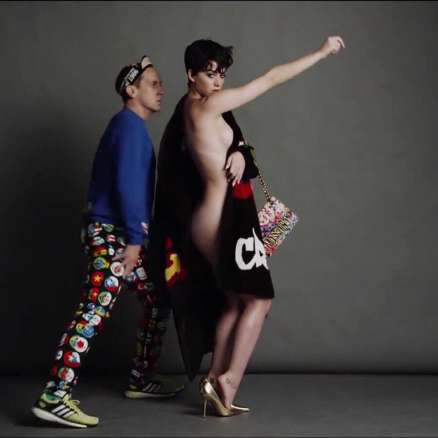 Free porn pics of Katy Perry - Sexy Short Video From Moschino Shoot 3 of 4 pics