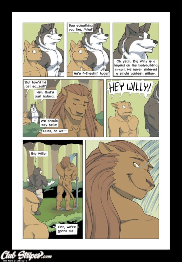 Free porn pics of Furry Gay Comic - The Outing 5 of 12 pics