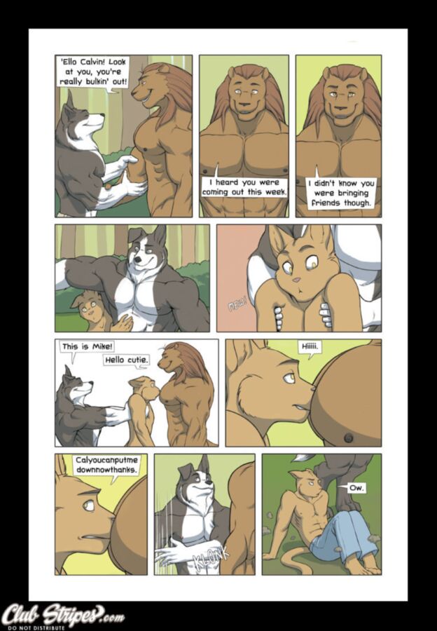 Free porn pics of Furry Gay Comic - The Outing 6 of 12 pics