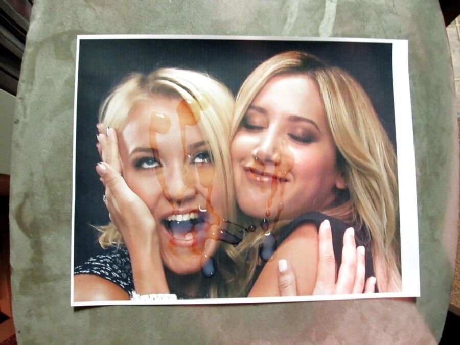 Free porn pics of Emily Osment & Ashley Tisdale Cum Tribute  4 of 6 pics