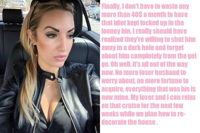 Free porn pics of Femdom Story - Loser ex-husband locked in insane asylum  2 of 2 pics