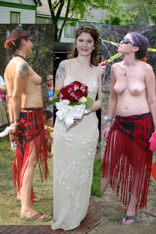 Free porn pics of dressed undressed exposed brides 6 of 8 pics