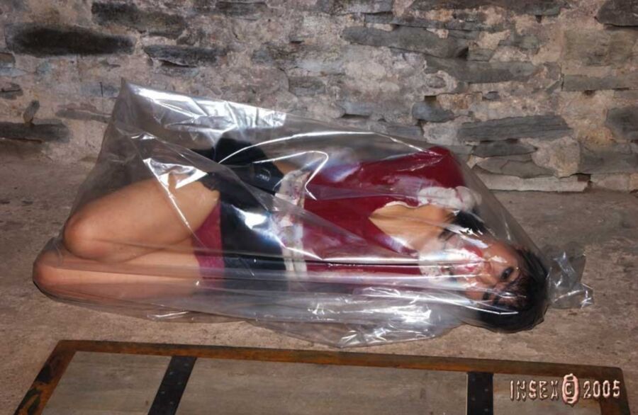 Free porn pics of Insex - schoolgirl tied and packed to polythene 19 of 303 pics