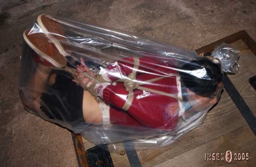 Free porn pics of Insex - schoolgirl tied and packed to polythene 10 of 303 pics