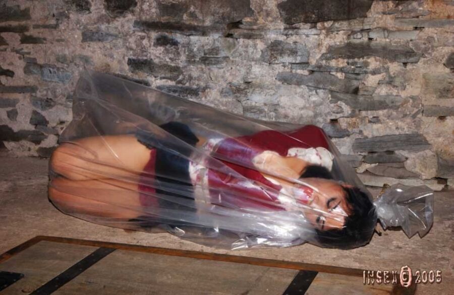 Free porn pics of Insex - schoolgirl tied and packed to polythene 18 of 303 pics