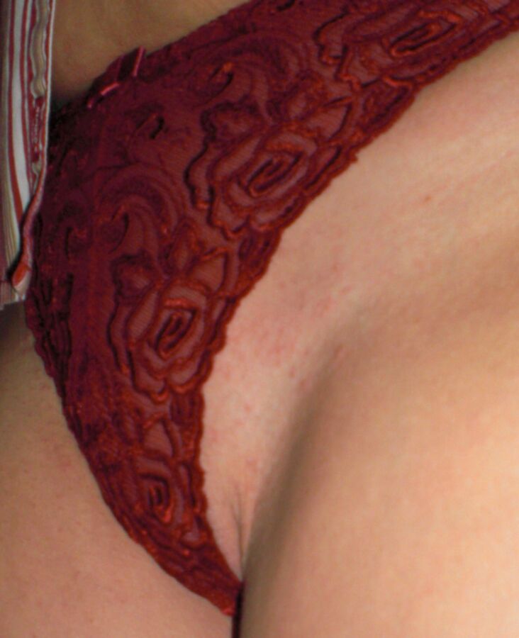 Free porn pics of Susis hot red panties!!! 14 of 39 pics