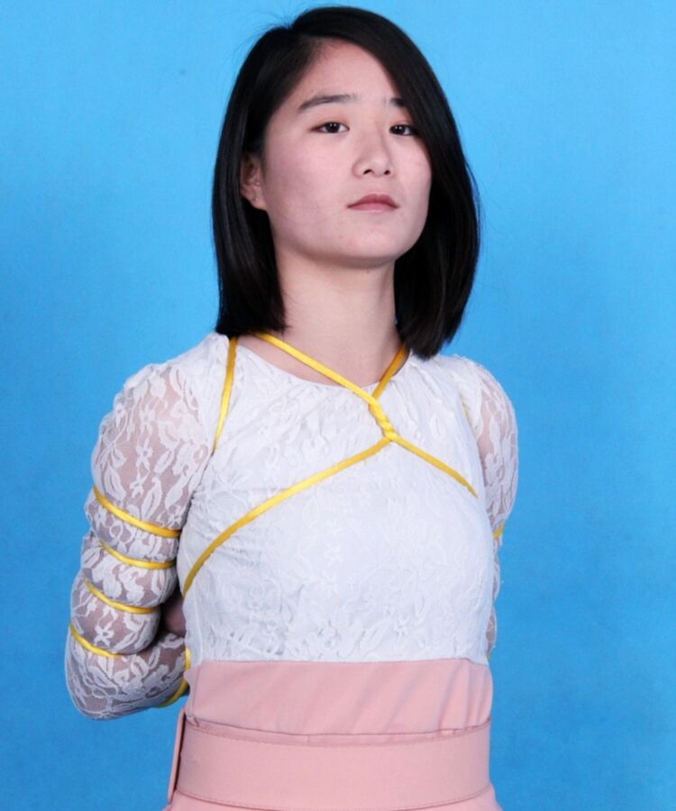 Free porn pics of Chinese wuhuadabang rope binding for female prisoners 13 of 24 pics