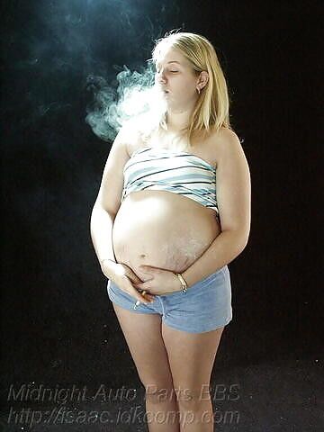 Free porn pics of Pregnant and some Smokers  20 of 532 pics