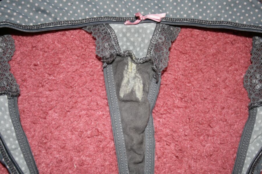 Free porn pics of A pair of my dirty knickers 4 of 7 pics