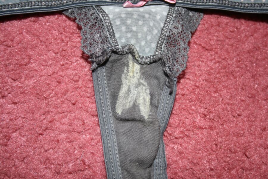 Free porn pics of A pair of my dirty knickers 5 of 7 pics