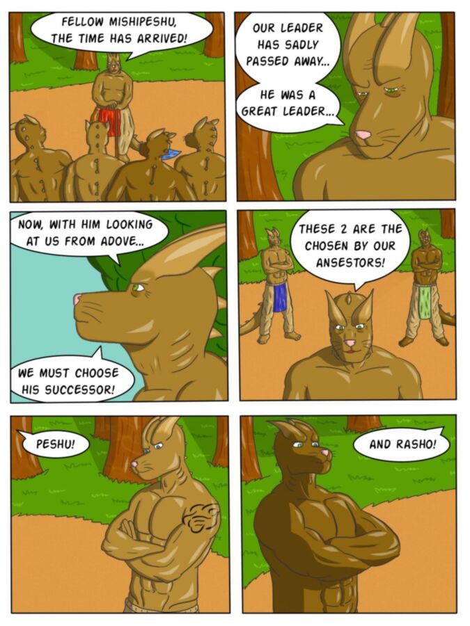 Free porn pics of Furry Gay Comic - The New Leader 2 of 10 pics