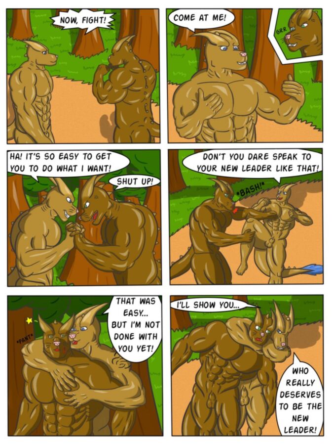 Free porn pics of Furry Gay Comic - The New Leader 5 of 10 pics