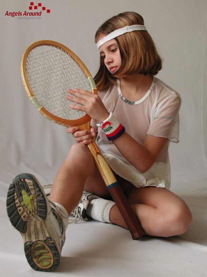Free porn pics of Young Laura easily finds people to play tennis with her 24 of 49 pics