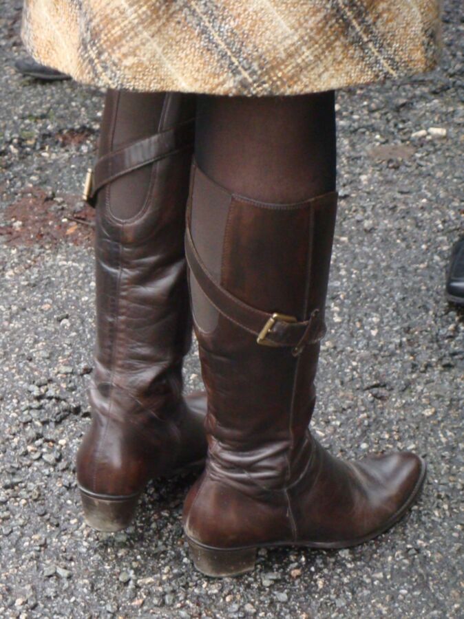 Free porn pics of NICE SEXY BOOTS STREET SHOT IN PARIS 2 of 8 pics