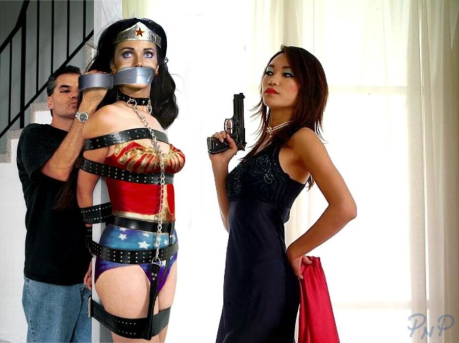 Free porn pics of Wonder Woman Bondage and Peril Manipulations 5 of 41 pics
