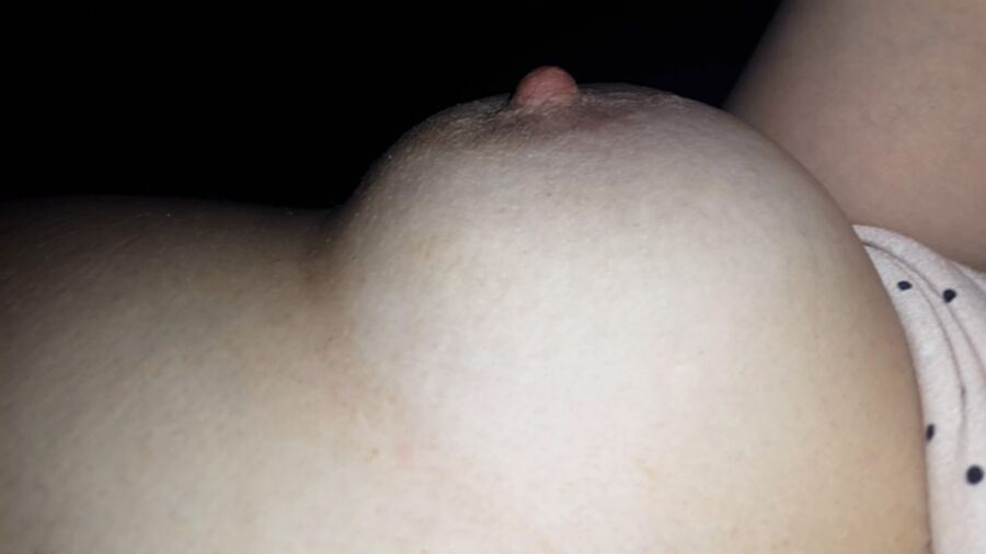 Free porn pics of BBW Wife Tits 9 of 10 pics