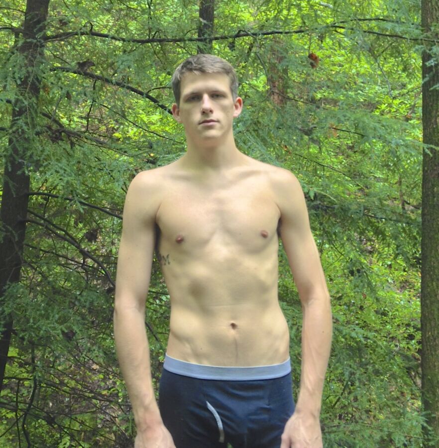Free porn pics of Posing Naked In Nature -- My First Set - PLEASE COMMENT! 3 of 11 pics