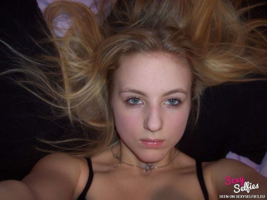 Free porn pics of Blonde teen with very naughty eyes  made sexy selfshots! 12 of 70 pics