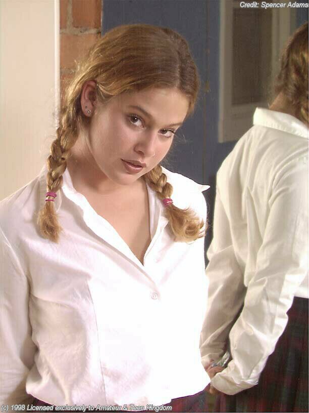 Free porn pics of Anjou - White Blouse 14 of 108 pics