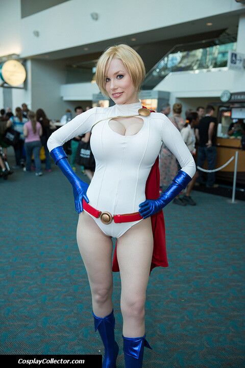 Free porn pics of Power Girl - Thick and Busty At The Comic Con 3 of 16 pics