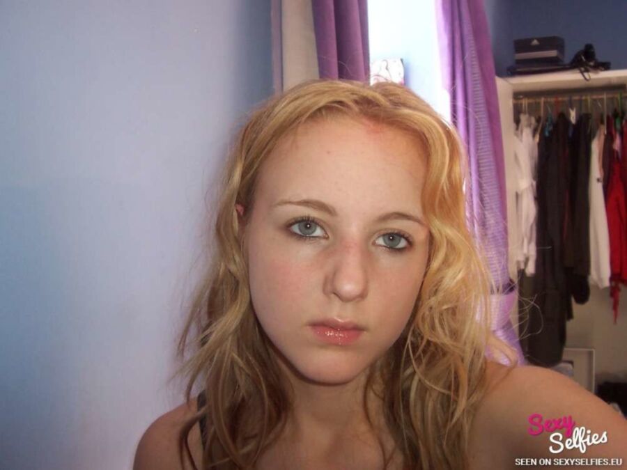 Free porn pics of Blonde teen with very naughty eyes  made sexy selfshots! 3 of 70 pics