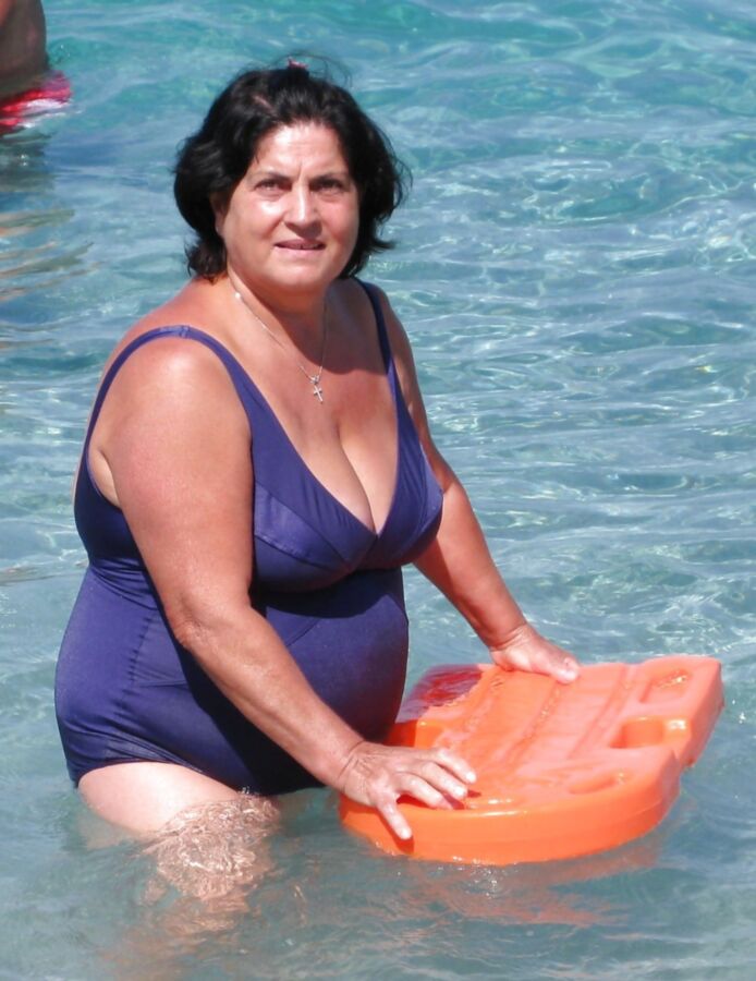 Free porn pics of Italian granny inswimsuit 10 of 12 pics