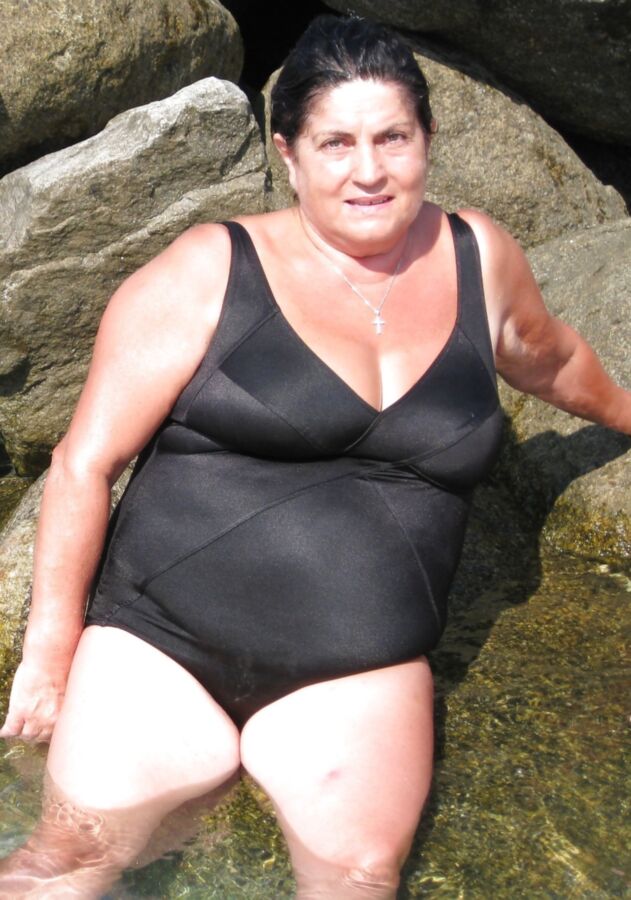 Free porn pics of Italian granny inswimsuit 7 of 12 pics