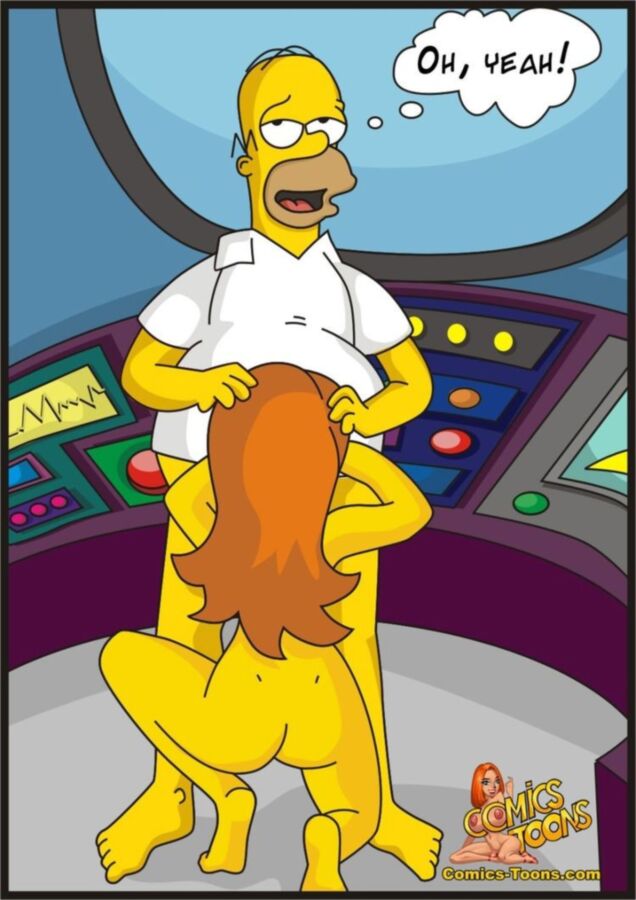 Free porn pics of The Simpsons - A New Secretary 5 of 13 pics