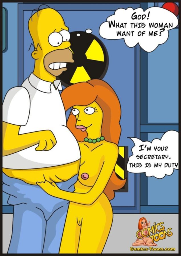 Free porn pics of The Simpsons - A New Secretary 4 of 13 pics