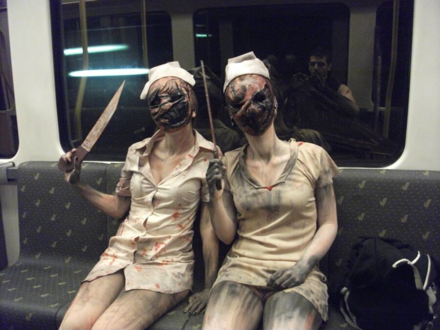 Free porn pics of SILENT HILL SEXY NURSE COSPLAY ! NN AND NUDE !! 11 of 50 pics