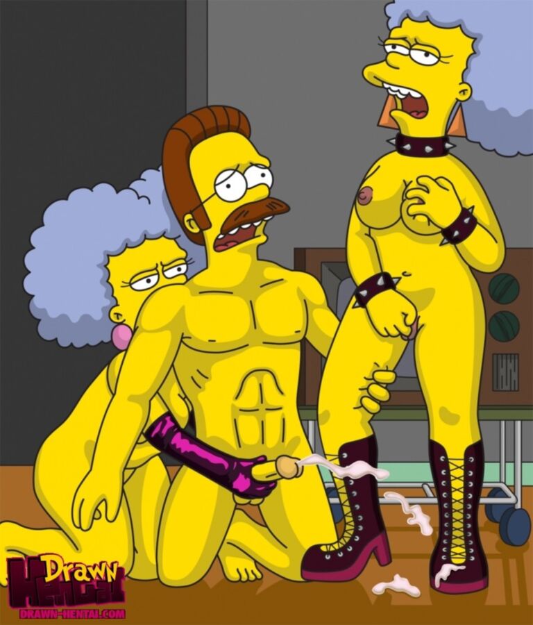 Free porn pics of The Simpsons - drawn hentai Series 23 of 26 pics