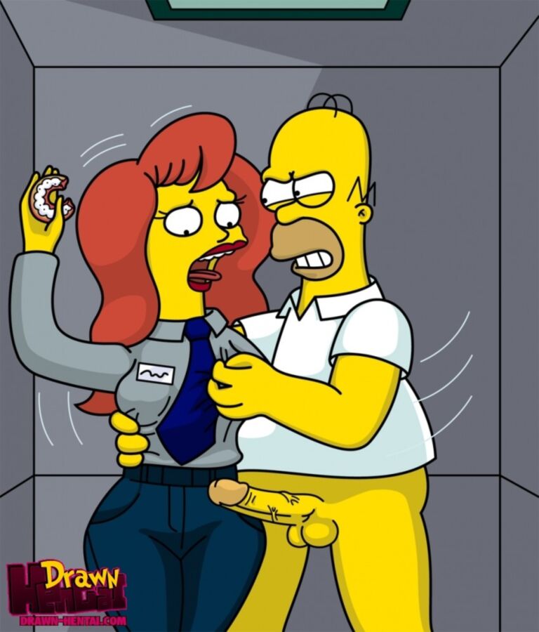 Free porn pics of The Simpsons - drawn hentai Series 10 of 26 pics