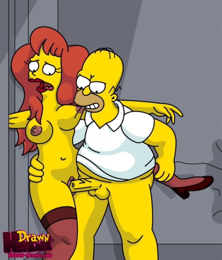 Free porn pics of The Simpsons - drawn hentai Series 14 of 26 pics