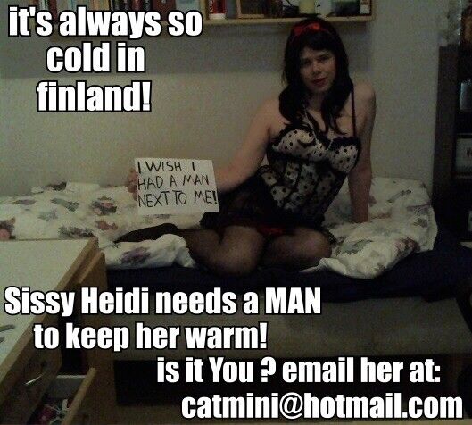 Free porn pics of Crossdresser sissy economics student Helsinki, Finland  2 of 5 pics