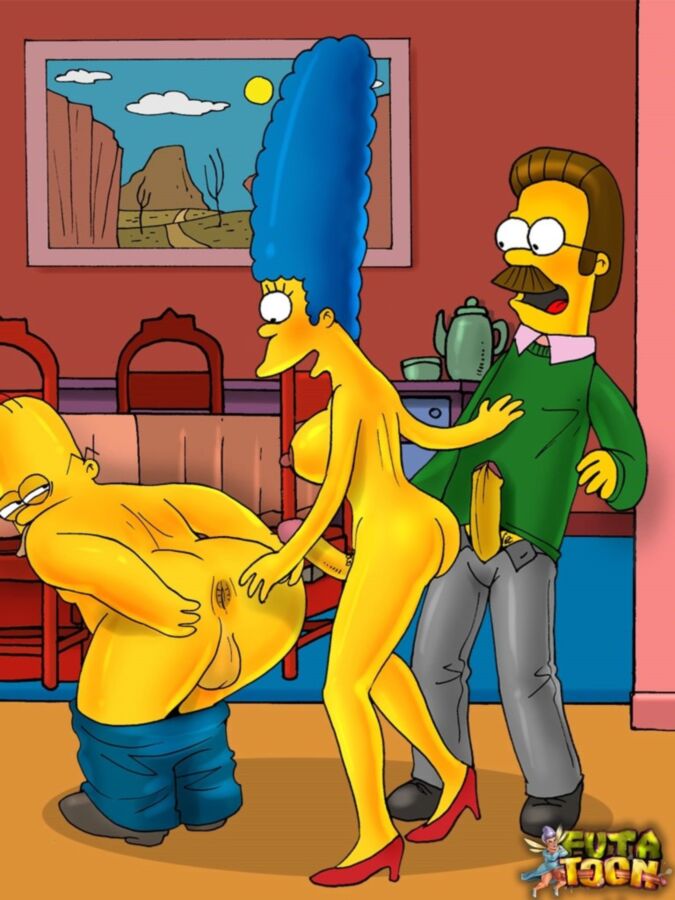 Free porn pics of The Simpsons - futa toon Series 8 of 14 pics